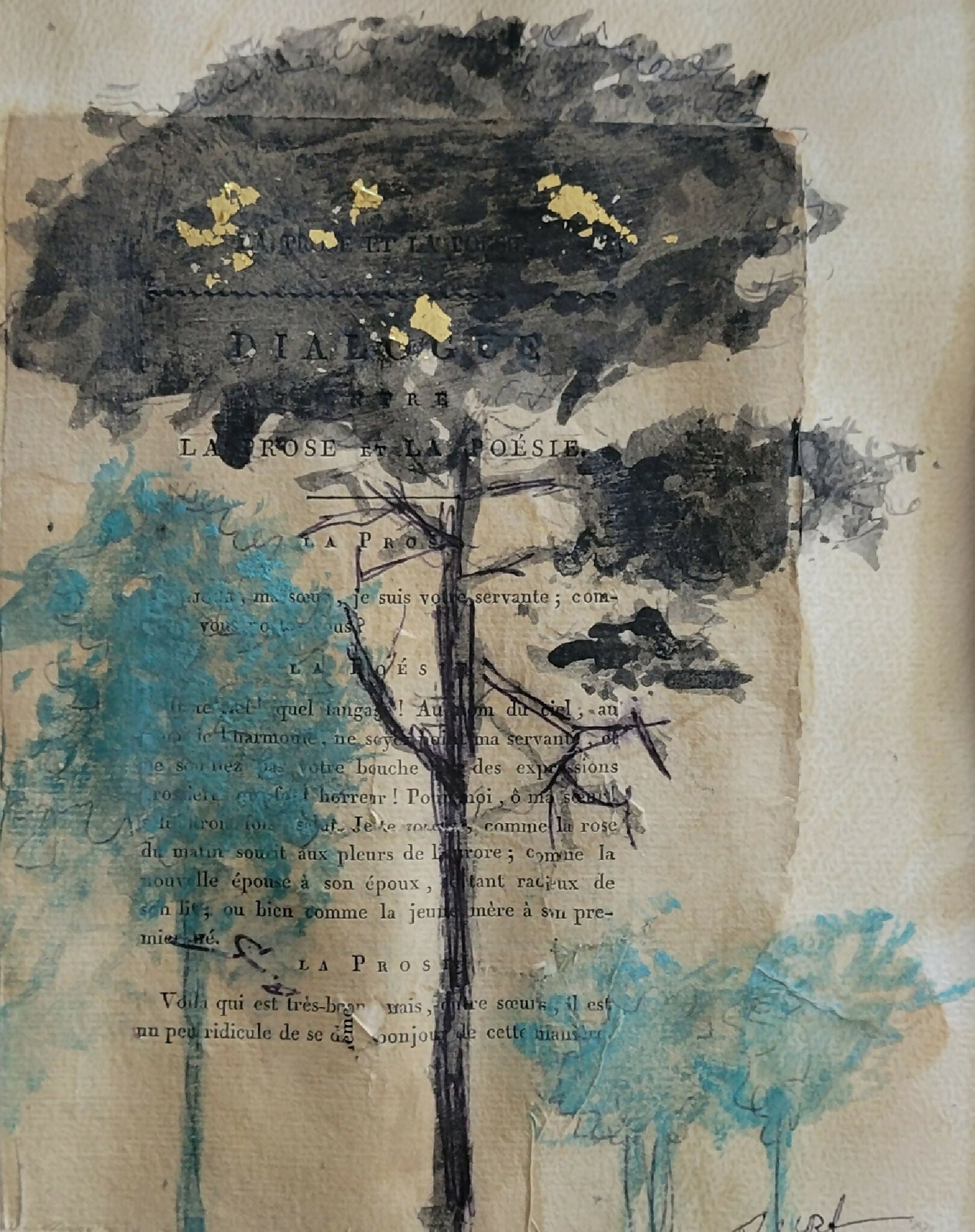 tableau-oeuvre-originale-signee-dessin-collage-artiste-francaise-1