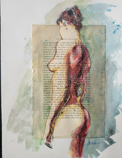 tableau-oeuvre-originale-signee-dessin-collage-artiste-francaise-2