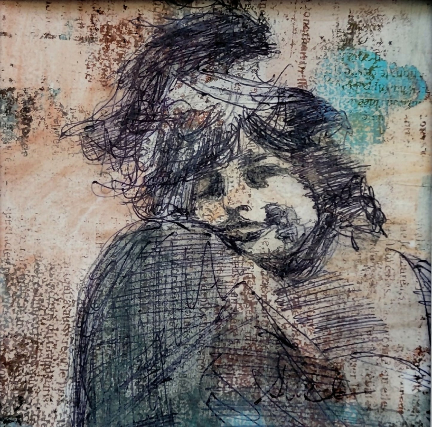 tableau-oeuvre-originale-signee-dessin-collage-artiste-francaise-3