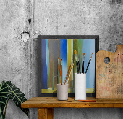 tableau peinture huile oeuvre originale authentique artiste peintre