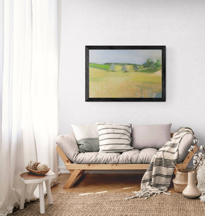 tableau peinture huile oeuvre originale authentique artiste peintre