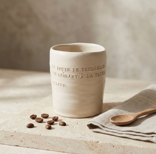 Tasse-poème RIMBAUD Soleil et chair