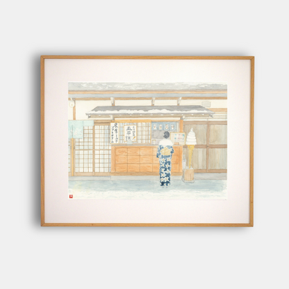 "UN INSTANT SOUS LA NEIGE" - Édition d'Art