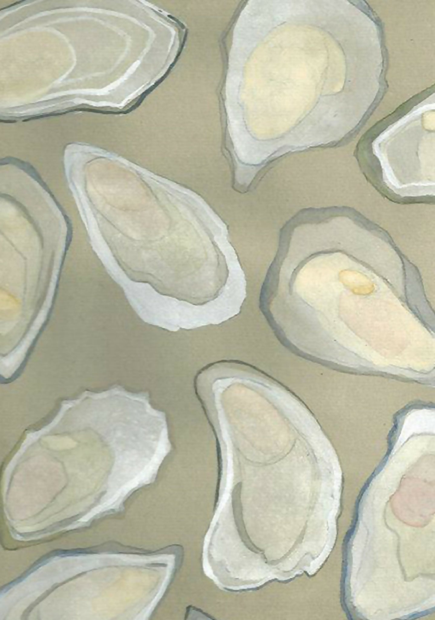 oystersframedprint