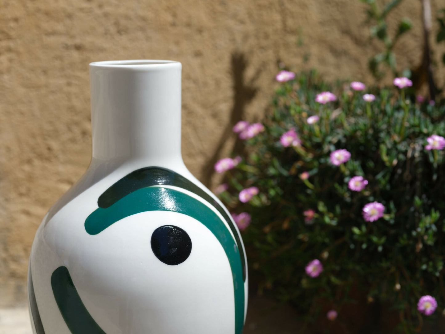 Vase en ceramique artisanat francais