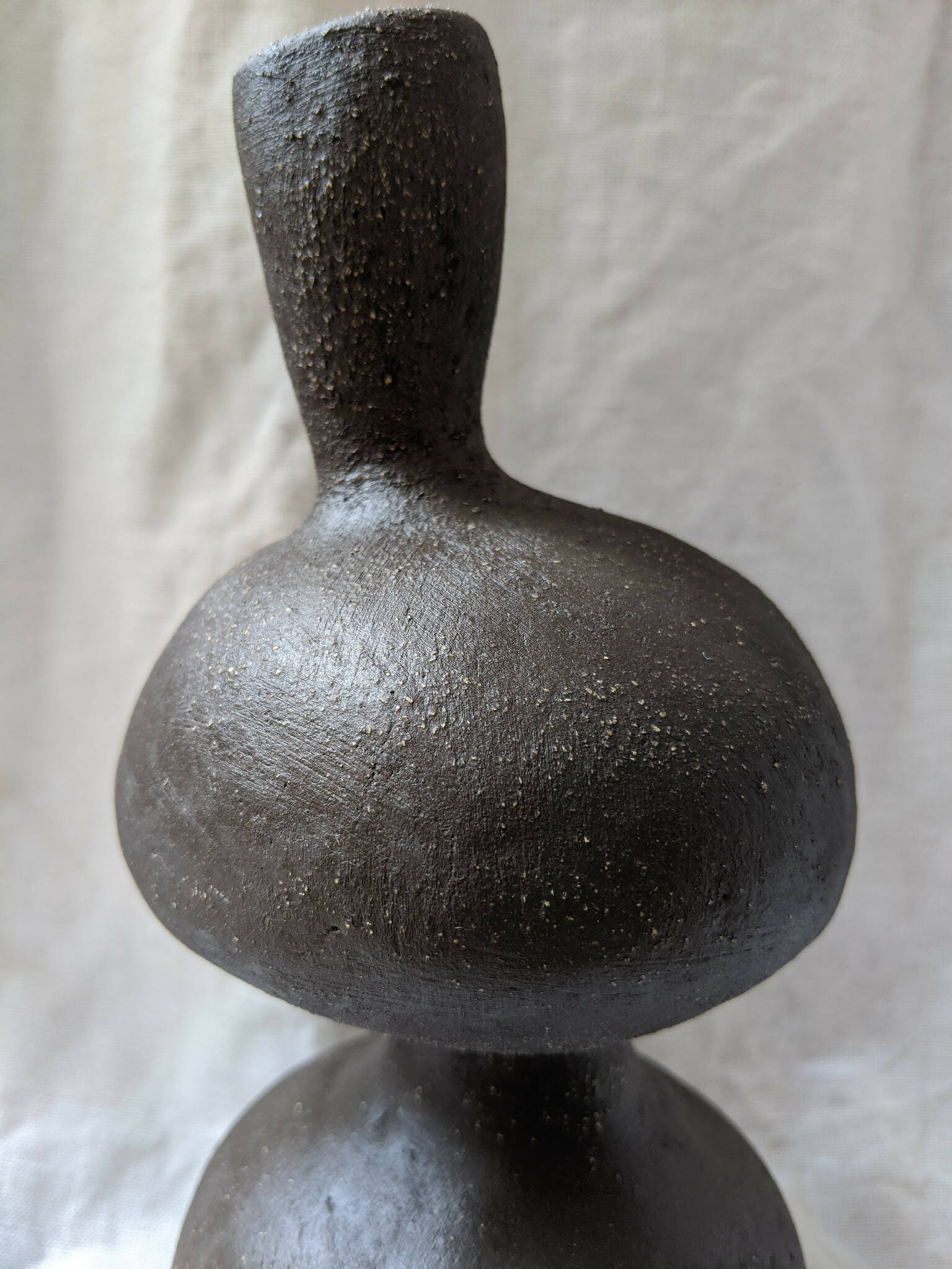 vase en ceramique artisanale fait-main art local francais, art moderne, contemporain, pièce unique