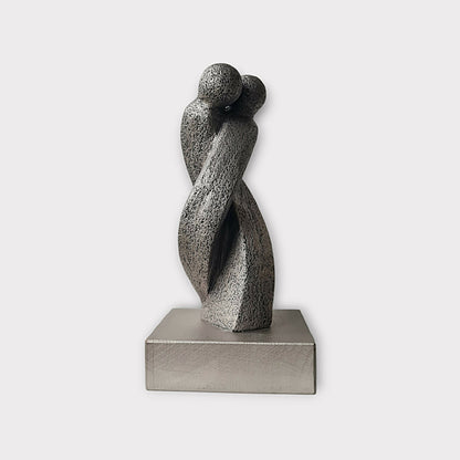 Sculpture contemporaine couple Tell me