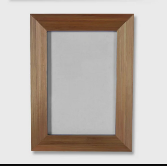 Cadre photo à poser 10x15cm avec Marqueterie de paille Cuivre