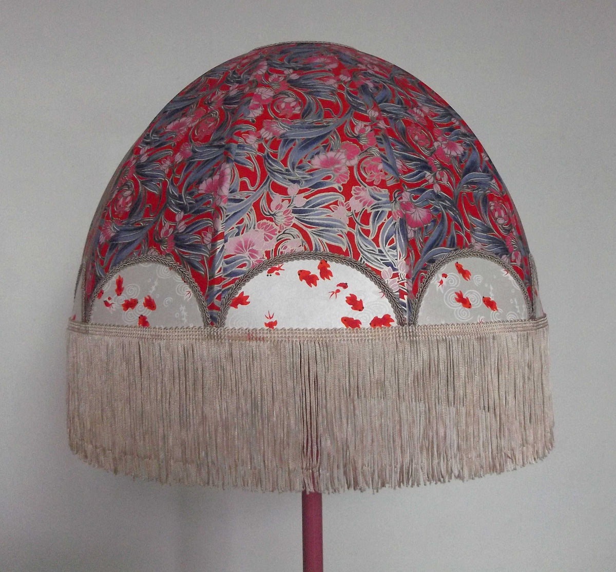 Abat-jour rétro en papier japonais "Séléna".