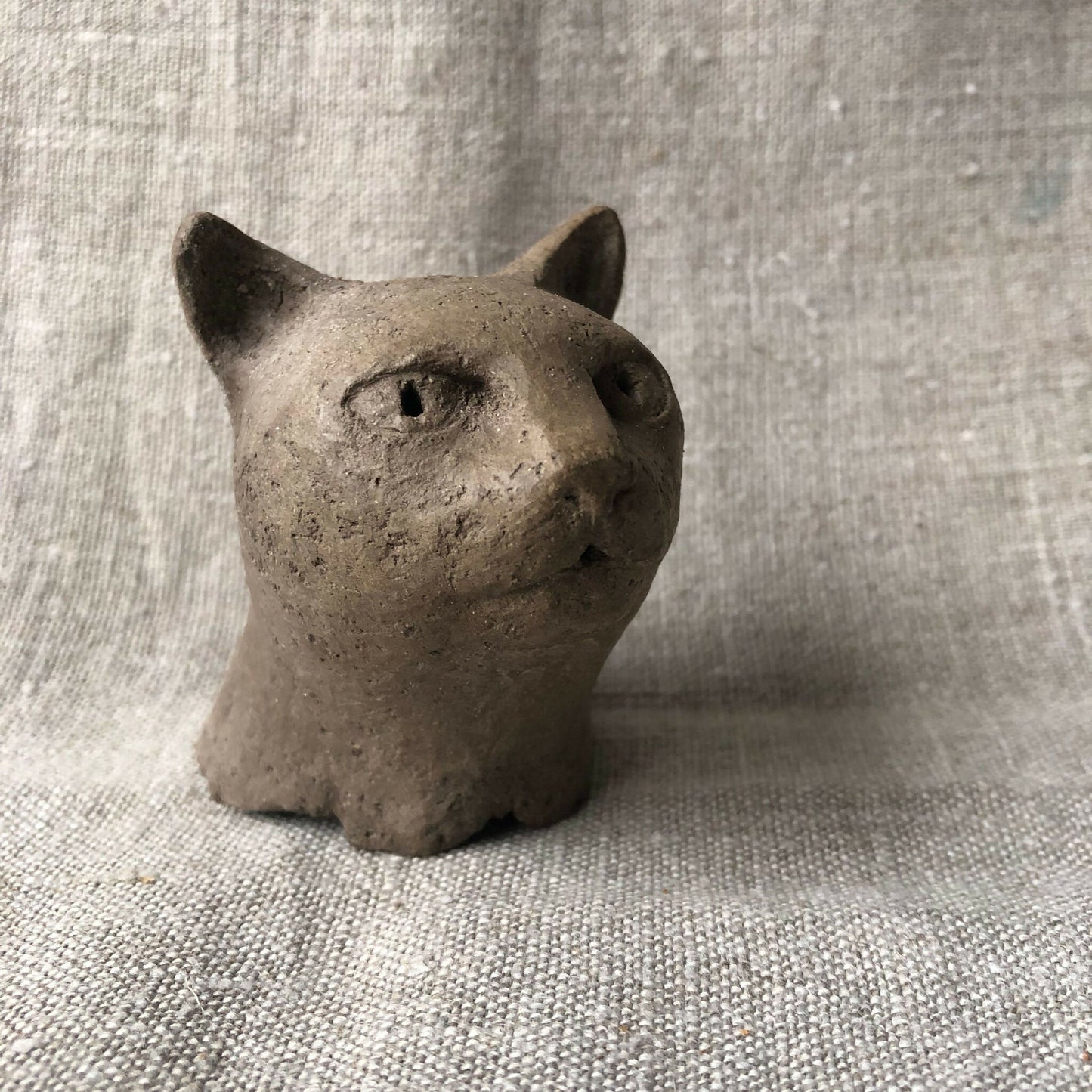 Sculpture en argile - Petit chat #1