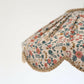 Suspension "Cosette" en Tissu Floral English Garden - Abat-jour Festonné Style Vintage Made in France