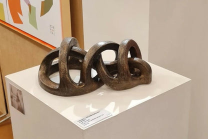 Abstract clay sculpture The Tunnel