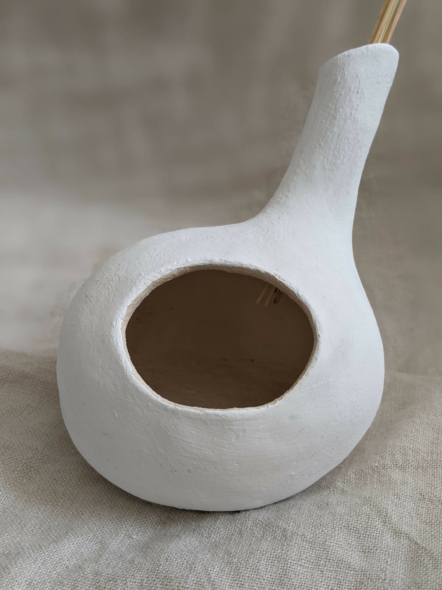 Vase artisanale en céramique fait-main