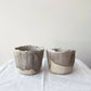 PAIR OF SEWED CLAY CUPS 03.17