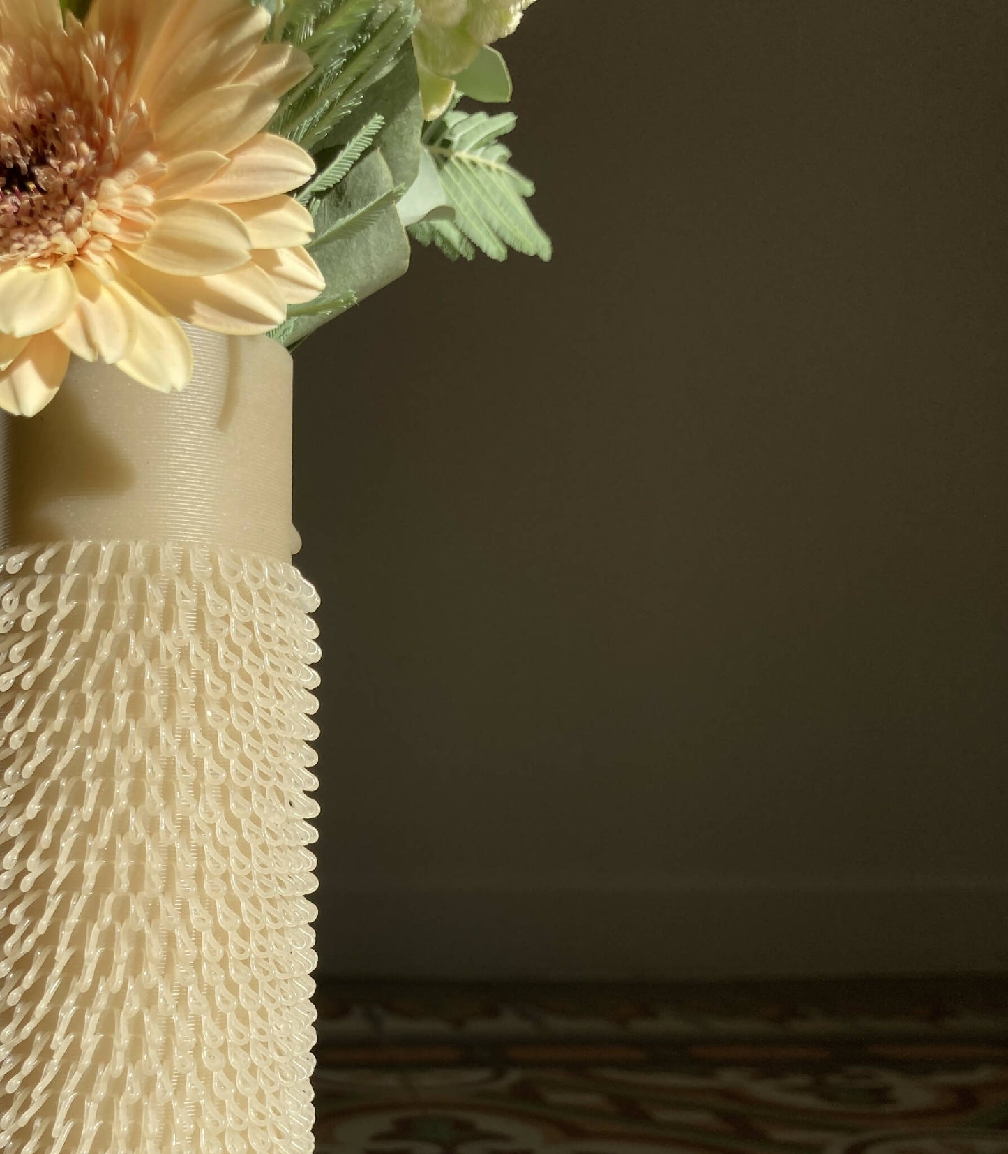 Vase 〰️ Pico 〰️ PLA coquilles d' huîtres 〰️ 20cm