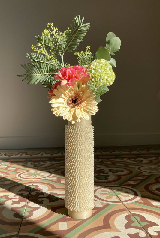 Vase 〰️ Pico 〰️ PLA coquilles d' huîtres 〰️ 20cm