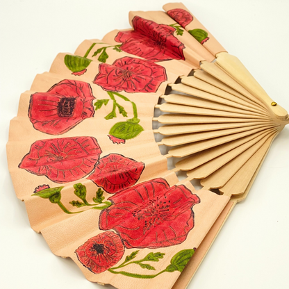 eventail pavot champetre 2